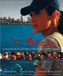 Figure 3: film poster América (http://www.tinseltine.com/2013_04_01_archive.html)