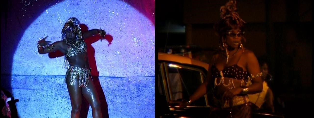Figure 2. Dancehall Queen: two of Marcia’s disguises in the dancehall.