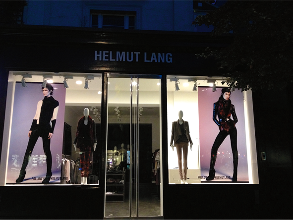 Figure 5 Helmut Lang boutique in Westbourne Grove, London (photo: S. Ingram)