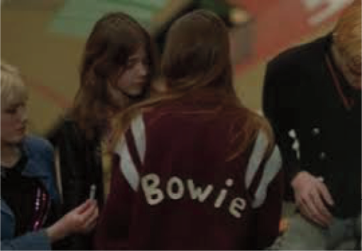 Figure 11 Christiane F. Wir Kinder vom Bahnhof Zoo, at the concert (Images © 1981 Solaris Film, Maran Film, Popular Filmproduktion, CLV-Filmproduktions, Süddeutscher Rundfunk)