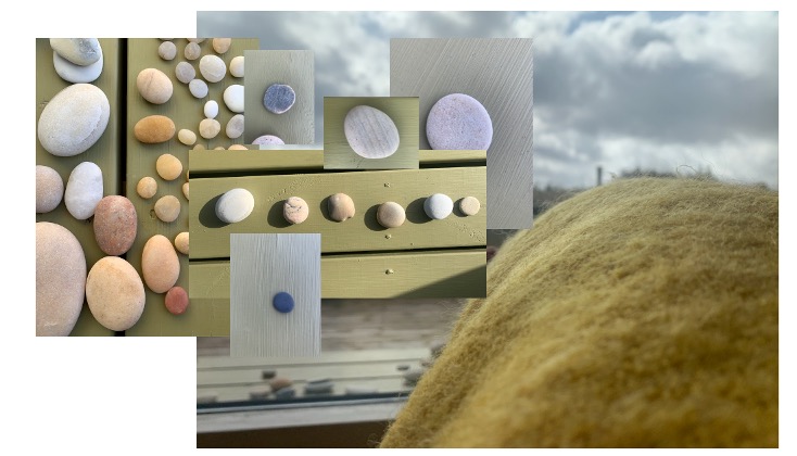 Figure 6: The process of making a post. Photo collage by Annette Markham. Used with permission.